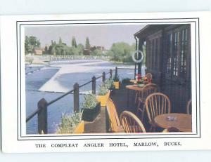 Pre-1980 COMPLEAT ANGLER HOTEL Marlow - Wycombe Buckinghamshire England UK B0060