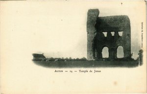CPA Autun Temple de Janus FRANCE (954007)