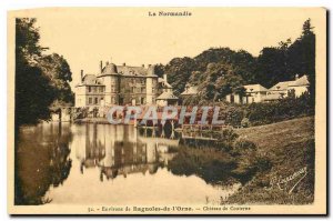 CARTE Postale Old Cars surroundings of Chateau Orne Couterne