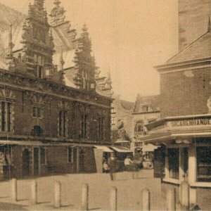 Netherlands Haarlem Vleeshal Vintage Postcard 07.64