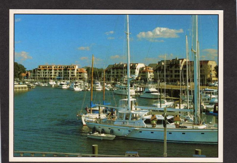 SC Shelter Cove Marina Palmetto Dunes Resort HILTON HEAD SOUTH CAROLINA Postcard