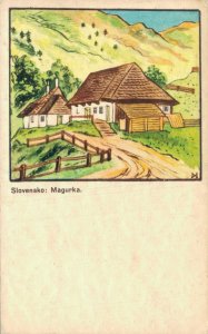 Slovenia Slovensko Magurkka Vintage Postcard 08.35