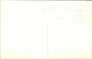 Vtg 1930-1940s Court House Square Denison Iowa IA RPPC Real Photo Postcard