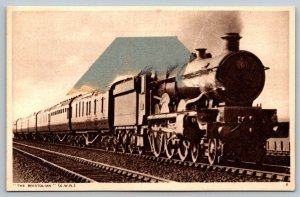 The Bristolian  Great Western Railway Company   England UK  Postcard