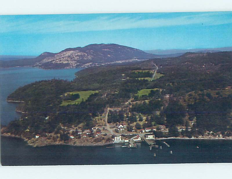Pre-1980 AERIAL VIEW Orcas Island - Near Bellingham Washington WA AC9752
