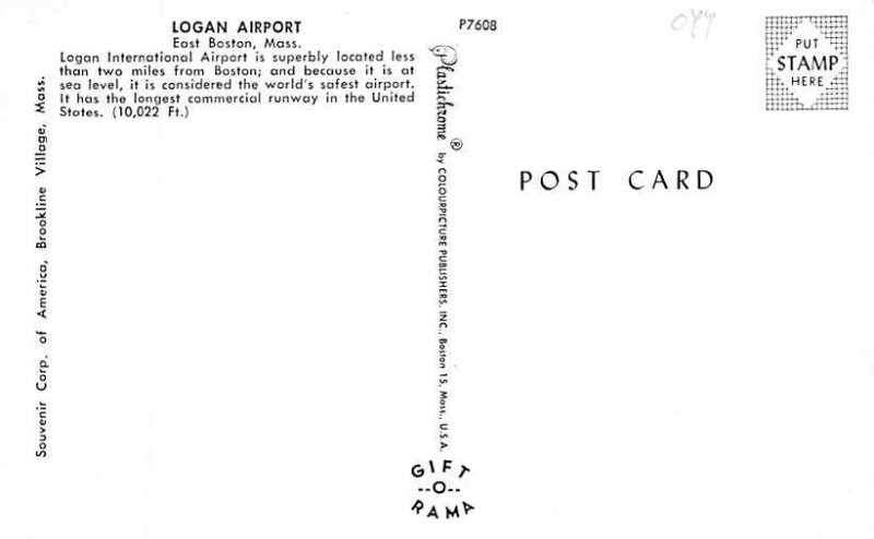 Logan airport East Boston, Massachusetts, USA Airport Unused 