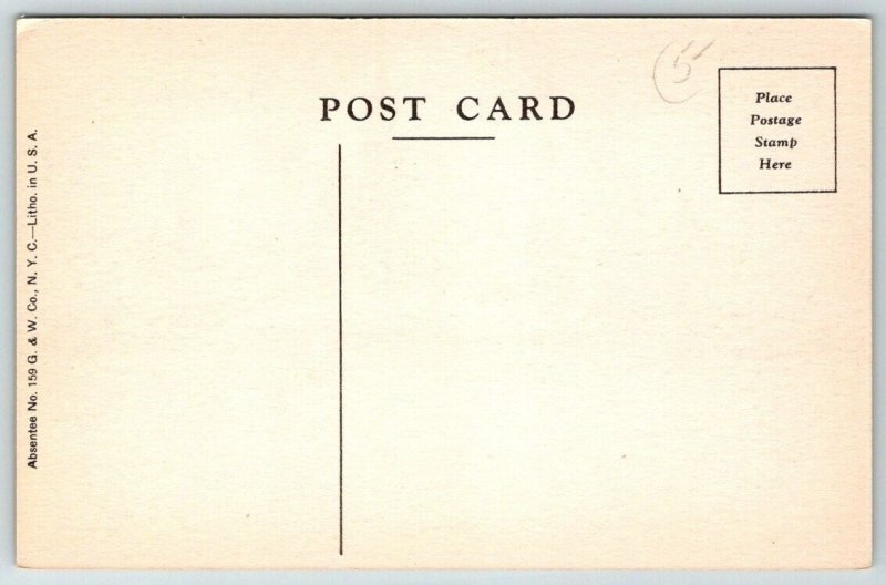 Rally Day  Sunday School  Postcard