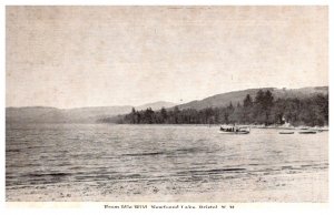 New Hampshire    Newfound Lake  from Idle Wild