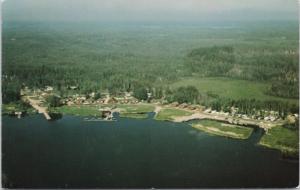 The Viking Lodge Cranberry Portage Manitoba MB Unused Vintage Postcard D35