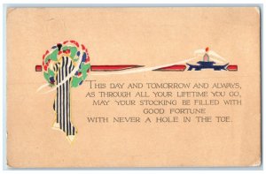 c1910's Motto Volland Day Tomorrow And Always Rhinebeck New York NY Postcard