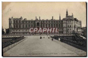 Old Postcard Saint Germain en Laye Le Chateau North Facade