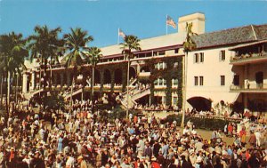 Crowd-Filled Paddock Hialeah Race Course Miami, Florida USA View Images 