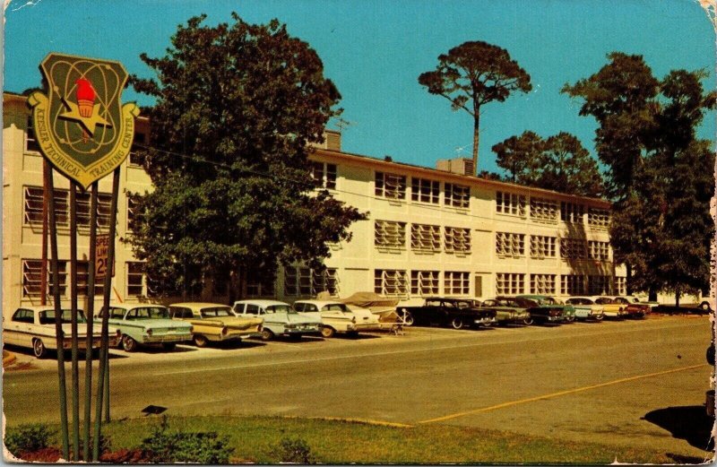 Keesler Air Force Base Electronic Training Center Biloxi MS VTG Postcard UNP 