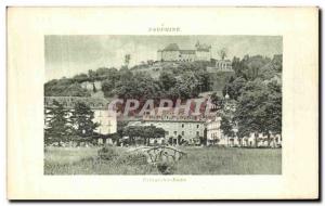 Old Postcard Uriage baths