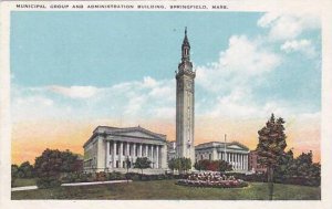 Massachusetts Springfield Municipal Grop And Administration Building