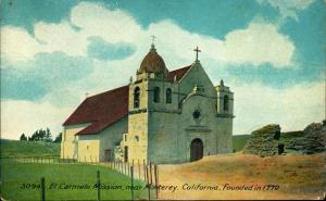 El Carmelo Mission Monterey California Used 