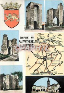 Postcard Modern Sauveterre de Guyenne (Gironde) Lion