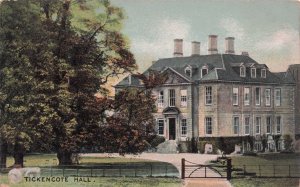 Tickencote Hall Rutland East Midlands Stately Home Antique Postcard