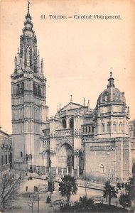 Catedral, vista general Toledo Spain Unused 