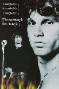 The Doors Jim Morrison The Lizard King Remastered Movie Film Postcard