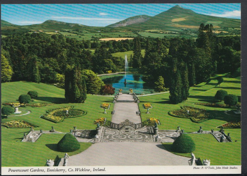 Ireland Postcard - Powerscourt Gardens, Enniskerry, Co.Wicklow  RR2883