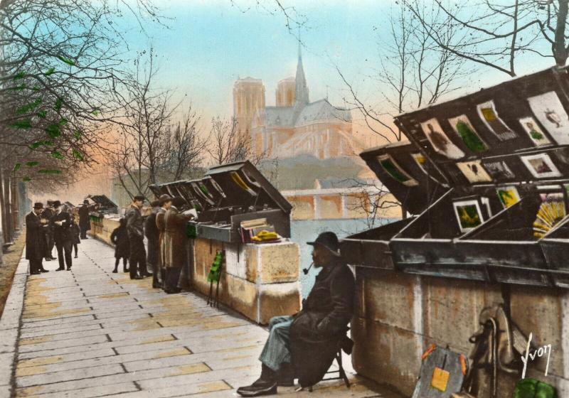 France Paris en Flanant Les bouquinistes du quai de la Tournelle BS.PC.17