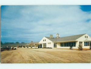 Unused 1950's OLD CARS & WINDING BROOK LODGE MOTEL Keene New Hampshire NH u3113