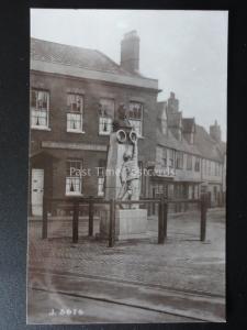 NORWICH Nurse Cavell's MEMORIAL & THE CAVELL HOME FOR DIS..... - Old RP Postcard