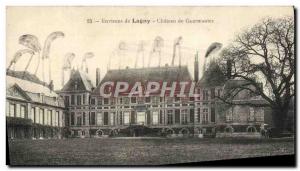 Old Postcard surroundings Lagny Chateau de Guermantes