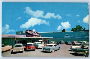Tijuana Baja California Mexico Postcard Şombrero Drive-In Restaurant c1950's