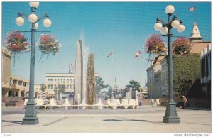 Centennial Square and City Hall,  Victoria,  B.C.,  Canada,  40-60s