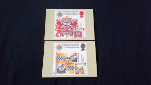 Post Office PHQ Stamp Cards Order Of The Thistle Tercentenary Of The Revival