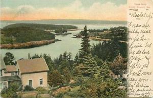ME, South Bristol, Maine, Lake Scene, G.W. Morris No. 99339