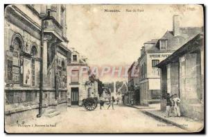 Old Postcard Mamers Rue Fort