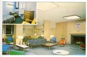 Worcester MA YMCA Interior Multi-Views Postcard