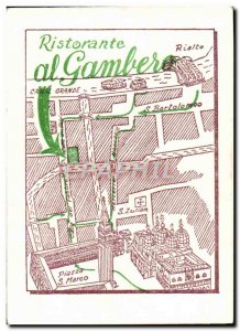 Map Ristorante Al Gamlero Canal Grande Venezia