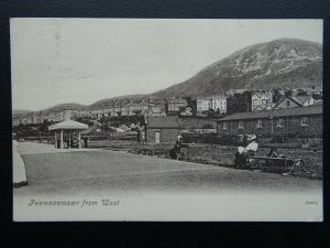 North Wales PENMAENMAWR From West showing Promenade c1908 Postcard by Valentine