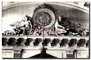 Postcard The Old Palace of Compiegne Oise Eardrum of the Guard Room Sculpture...