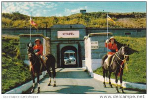 Canada Nova Scotia Halifax Entrance To Halifax Citadel 1967