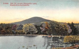 Ball Mountain across Utsayantha Lake in Stamford, New York