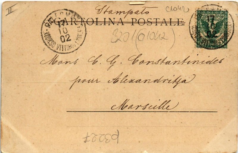 CPA Palermo Politeama Garibaldi ITALY (801042)