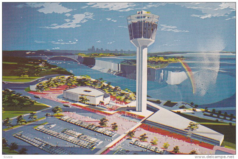 Seagram Tower and Crow's Nest, Niagara Falls, Ontario, Canada, 40-60´s