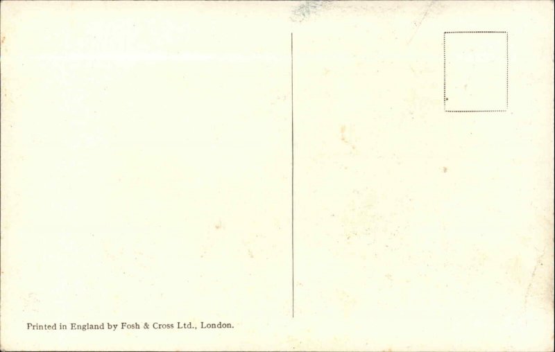 Ford Thames Panel Van c1960 Advertising Postcard