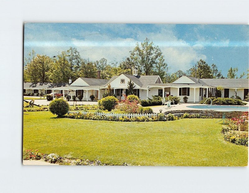 Postcard Quality Courts Motel Allendale South Carolina USA
