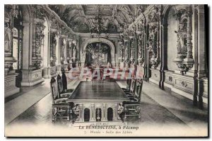Old Postcard The Benedictine in Fecamp Museum Hall Abbes