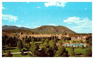 Postcard SWIMMING POOL SCENE Flagstaff Arizona AZ AS5554