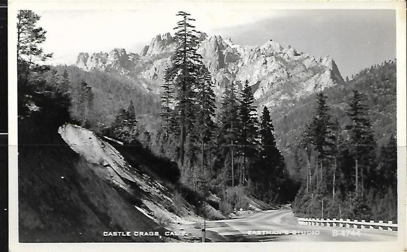 CASTLE GRADE, CALIFORNIA REAL PHOTO