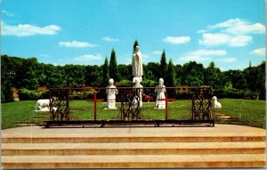 Three Postcards Our Lady of Fatima Shrine at Notre Dame, Indiana~131288