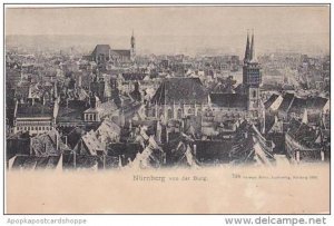 German Nuernberg von der Burg