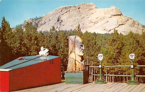 Crazy Horse Mountain Memorial Custer, South Dakota SD s 
